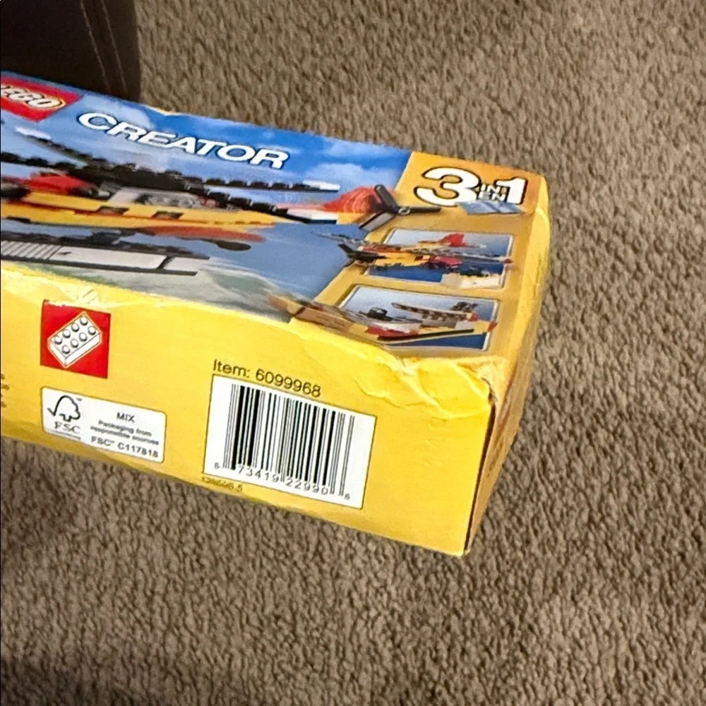 Lego creator cargo heli set 31029 132 pieces new in sealed box